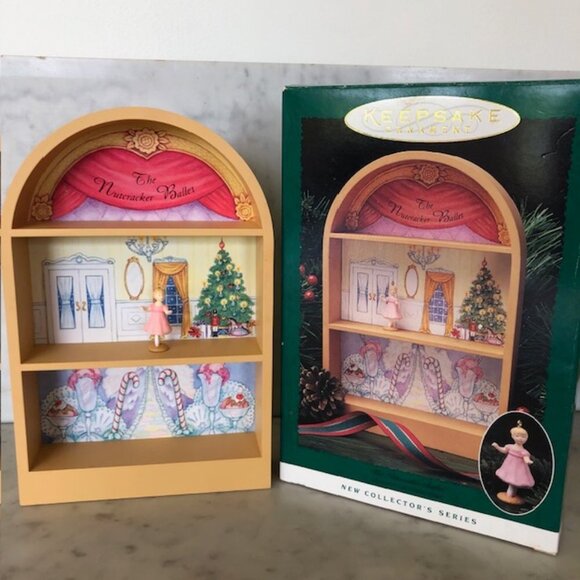 HALLMARK Keepsake Nutcracker Ballet Ornament & Stage 1996 Collector Seri… - Picture 1 of 15